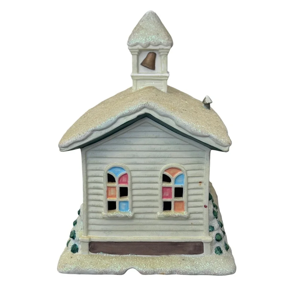 It's A Wonderful Life Bedford Falls Church Series III Enesco Christmas Village